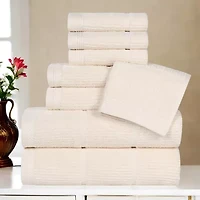 SUPERIOR® Milo Smart Twist Viscose Cotton Blend -pc. Quick Dry Bath Towel Set