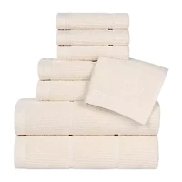 SUPERIOR® Milo Smart Twist Viscose Cotton Blend -pc. Quick Dry Bath Towel Set