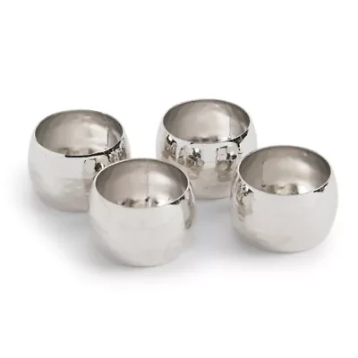 Homewear Hammered 4-pc. Napkin Rings