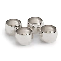 Homewear Hammered 4-pc. Napkin Rings