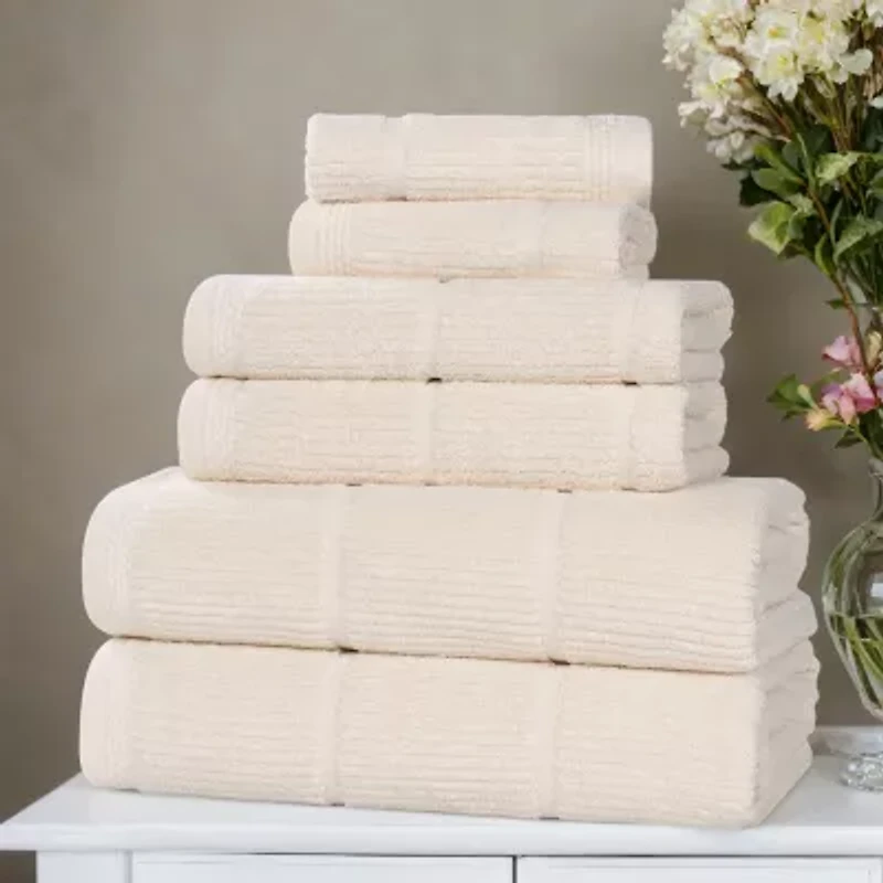 SUPERIOR® Milo Smart Twist Viscose Cotton Blend 6-pc. Quick Dry Bath Towel Set