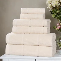 SUPERIOR® Milo Smart Twist Viscose Cotton Blend 6-pc. Quick Dry Bath Towel Set