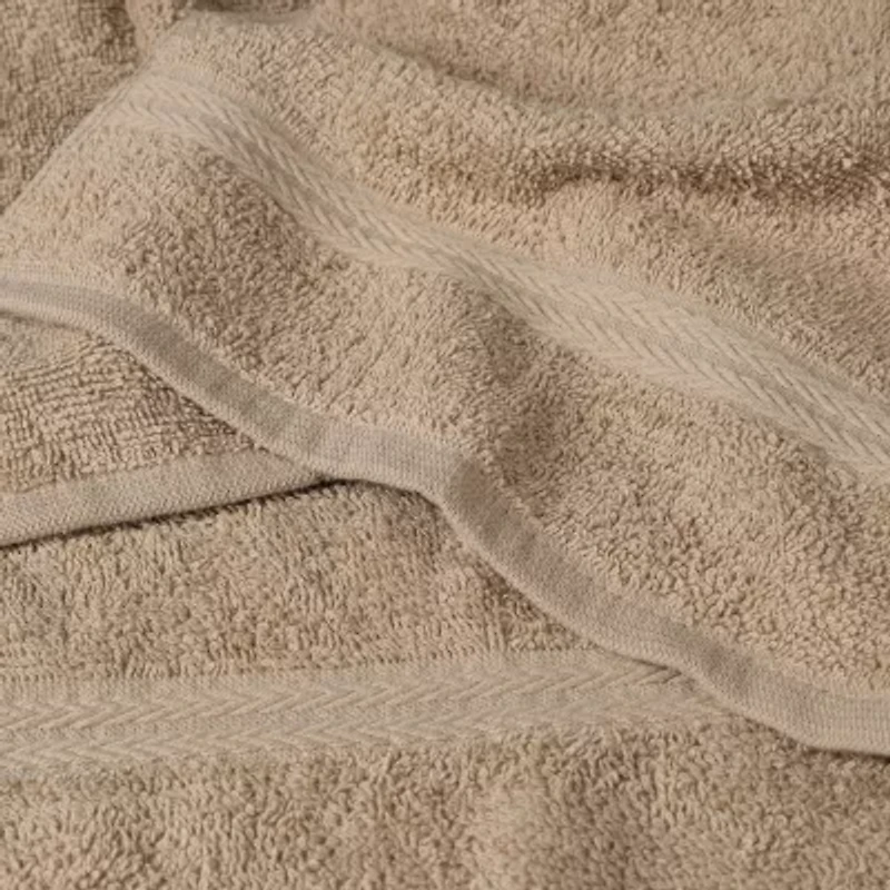 SUPERIOR® Miami 6pc Soft Durable Cotton Towel Set 6-pc. Quick Dry Bath