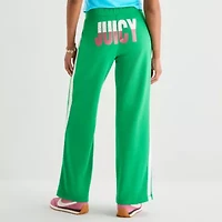 Juicy By Couture Womens Juniors Wide Leg Track Pant