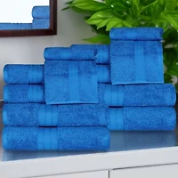 SUPERIOR® Atlas Premium Cotton 12-pc. Quick Dry Bath Towel Set