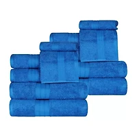 SUPERIOR® Atlas Premium Cotton 12-pc. Quick Dry Bath Towel Set