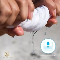 SUPERIOR® Atlas Premium Cotton 12pc Bath Towel Set 12-pc. Quick Dry