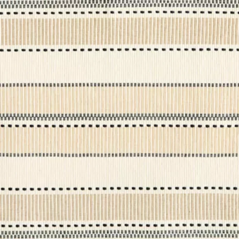 Homewear Black and White Stripe Table Runner