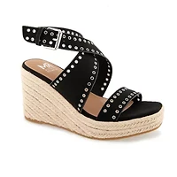 Rebecca Minkoff Womens Gemma Wedge Sandals