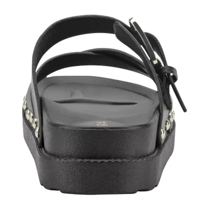 Indigo Rd. Womens Adjustable Strap Footbed Sandals