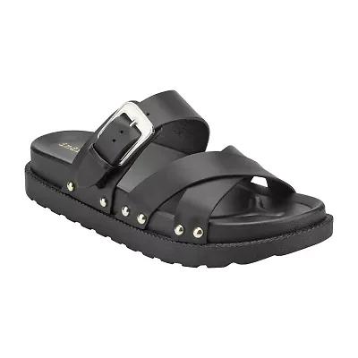 Indigo Rd. Womens Adjustable Strap Footbed Sandals