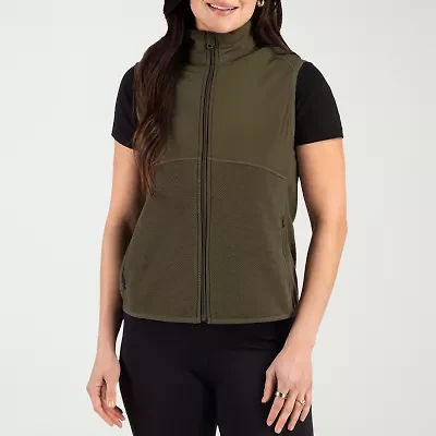 CUTTER & BUCK® Mock Neck Fleece Vest