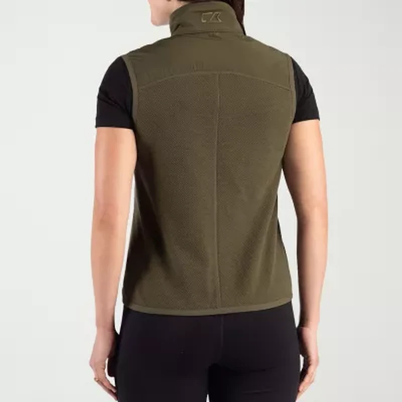 CUTTER & BUCK® Mock Neck Fleece Vest