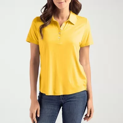 CUTTER & BUCK® Womens Short Sleeve Polo Shirt