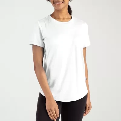 CUTTER & BUCK® Womens Crew Neck Short Sleeve Active T-Shirt