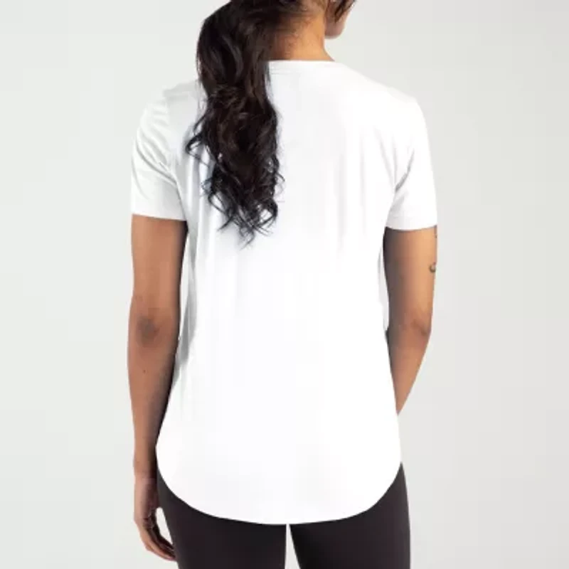 CUTTER & BUCK® Womens Crew Neck Short Sleeve Active T-Shirt