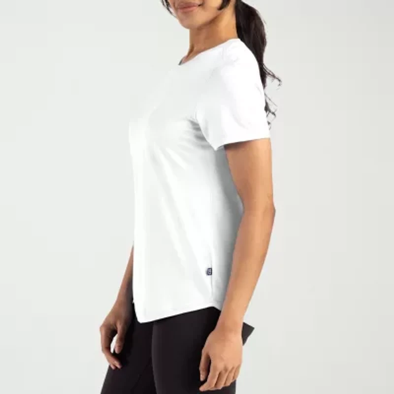 CUTTER & BUCK® Womens Crew Neck Short Sleeve Active T-Shirt