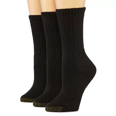 Gold Toe Ultra Tec Womens 3 Pair Crew Socks
