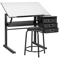 Percival Writing Desk and Barstool