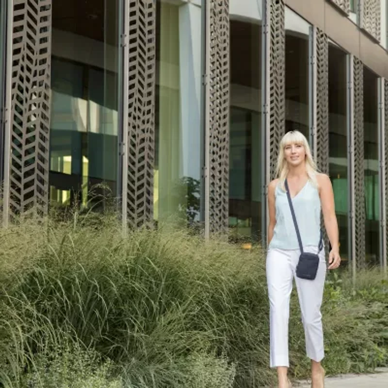 Travelon Anti-Theft Metro Stadium Mini Crossbody Bag