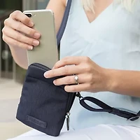 Travelon Anti-Theft Metro Stadium Mini Crossbody Bag