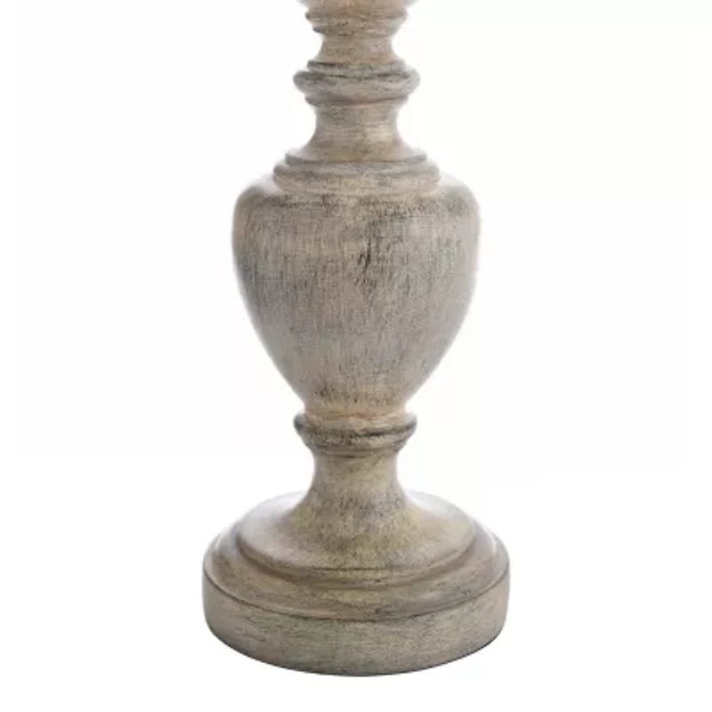 Stylecraft 13 W Gray & Cream Table Lamp