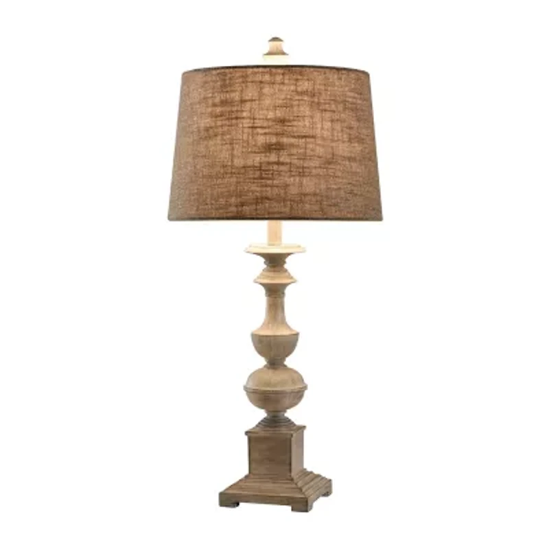 Stylecraft Cromwell 15" W Off-White Table Lamp