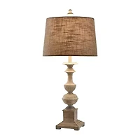 Stylecraft Cromwell 15" W Off-White Table Lamp