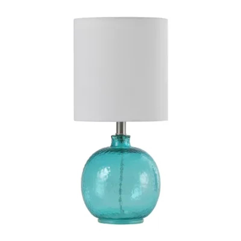 Stylecraft 9.5 W Cerulean Glass Table Lamp