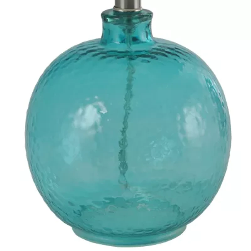 Stylecraft 9.5 W Cerulean Glass Table Lamp