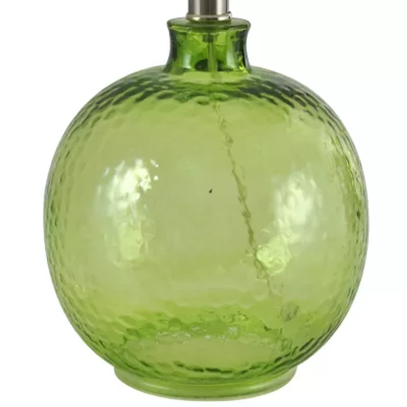 Stylecraft 9.5 W Green Meadow Glass Table Lamp