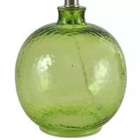 Stylecraft 9.5 W Green Meadow Glass Table Lamp