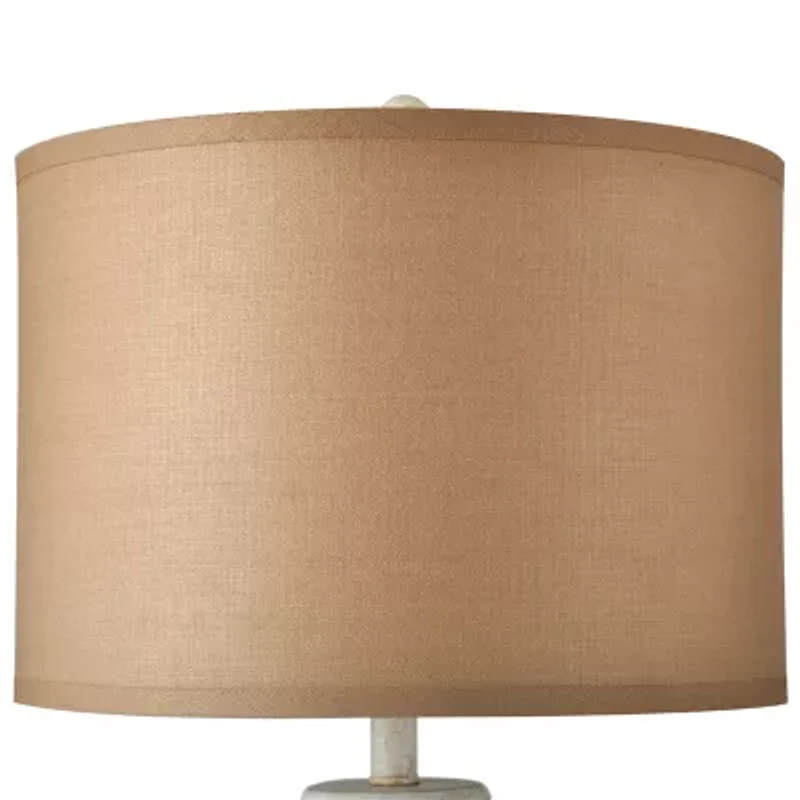 Stylecraft 16 W White & Gold Floor Lamp