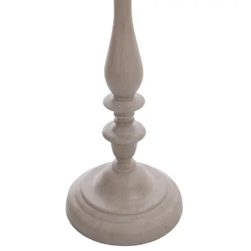 Stylecraft Charlton Distressed Gray Floor Lamp