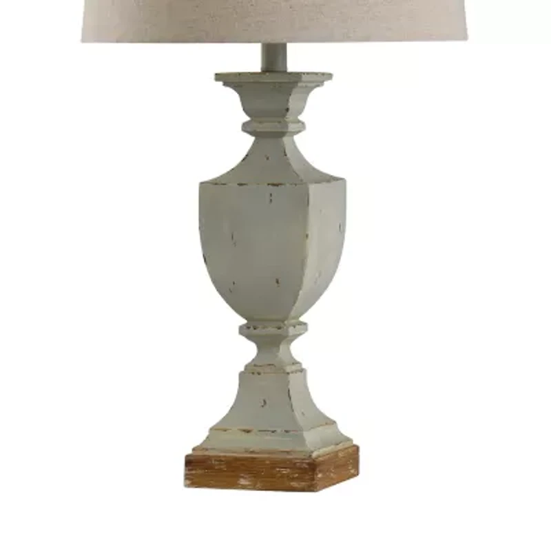 Stylecraft 15 W Blue & Brown Table Lamp