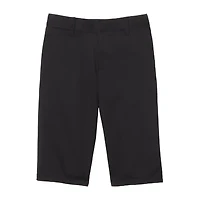 French Toast Flat Front Short Little Boys 10" Mid Rise Adjustable Waist Stretch Fabric Chino