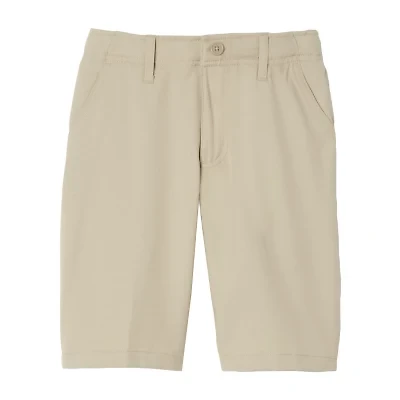 French Toast Little & Big Kid Boys 10" Mid Rise Moisture Wicking Stretch Fabric Chino Short