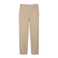 French Toast Relaxed Fit Pull-On Pant Little & Big Kid Boys Straight Flat Front