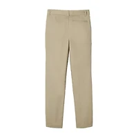 French Toast Relaxed Fit Twill Pant Little Boys Straight Pleated