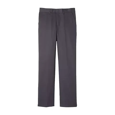 French Toast Relaxed Fit Twill Pant Boys Straight Pleated