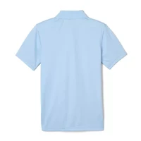 French Toast Little & Big Kid Boys Short Sleeve Regular Fit Moisture Wicking Polo Shirt