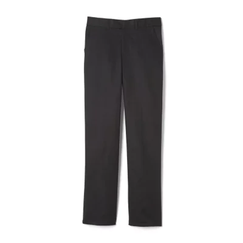 French Toast Big Kid Boys Straight Relaxed Fit Flat Front Pant