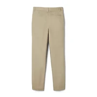French Toast Big Kid Boys Straight Relaxed Fit Flat Front Pant