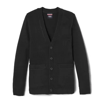 French Toast Toddler Boys V Neck Long Sleeve Button Cardigan
