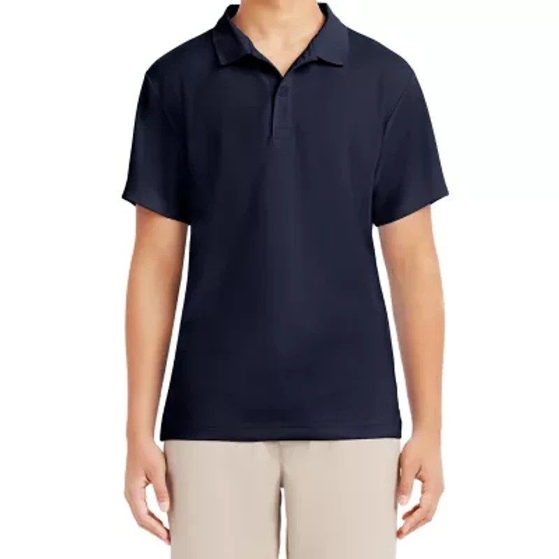 IZOD Young Mens Short Sleeve Performance Polo Shirt