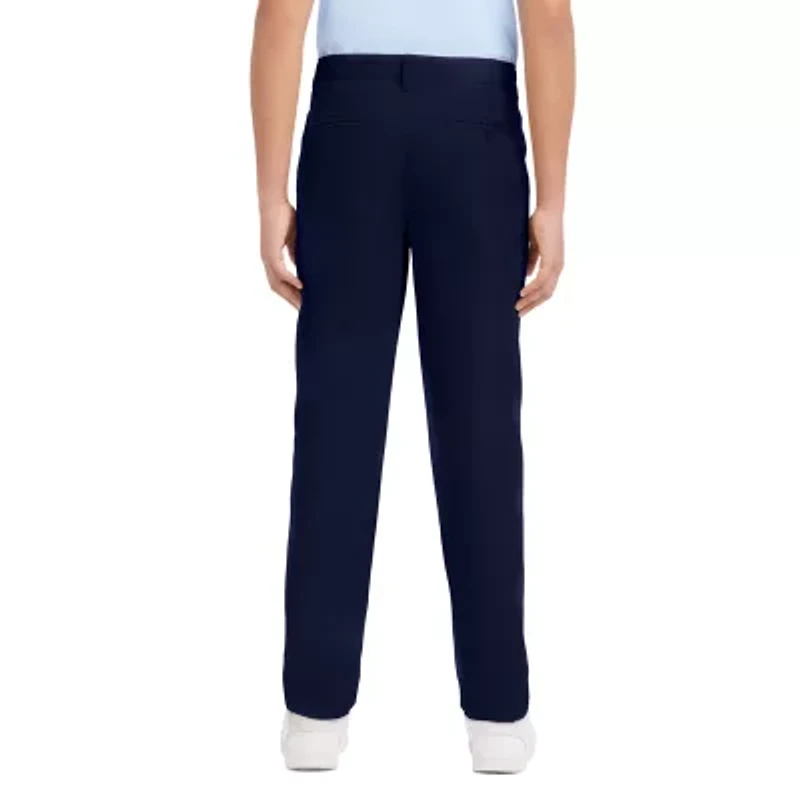 IZOD Mens Regular Fit Flat Front Pant