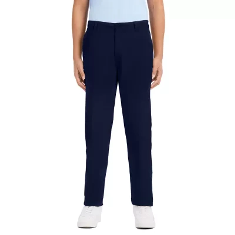 IZOD Mens Regular Fit Flat Front Pant
