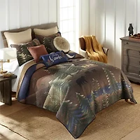 Donna Sharp Folk Art Forest 3-pc. Quilt Set