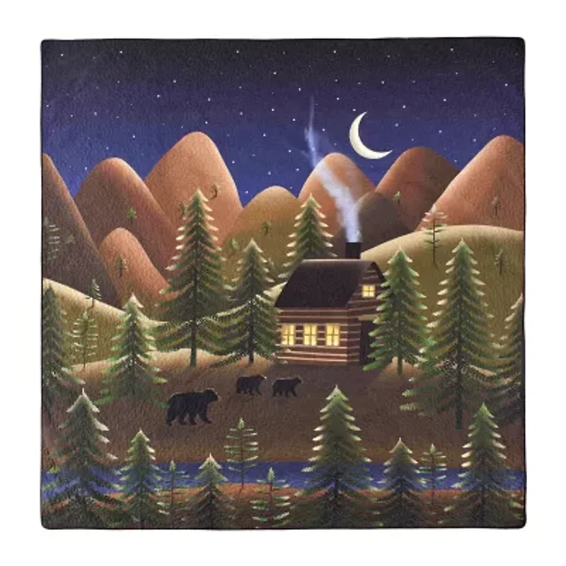 Donna Sharp Folk Art Forest 3-pc. Quilt Set