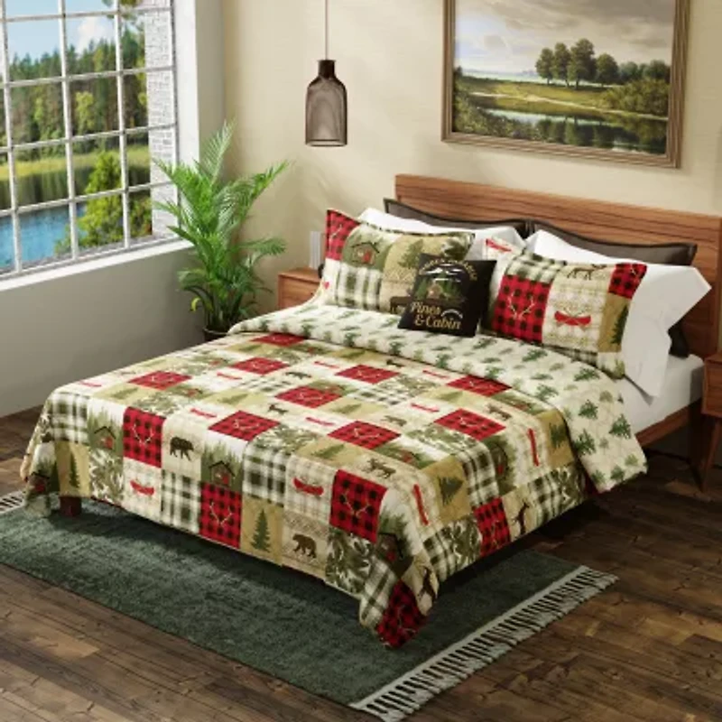 Your Lifestyle By Donna Sharp Cedar Lodge Quilt Set